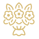 Symboliczny kwiat reprezentujący Zakład Pogrzebowy Archon z Wrocławia. Elegancki i symboliczny motyw kwiatowy nawiązujący do profesjonalnych usług pogrzebowych oferowanych przez Archon.