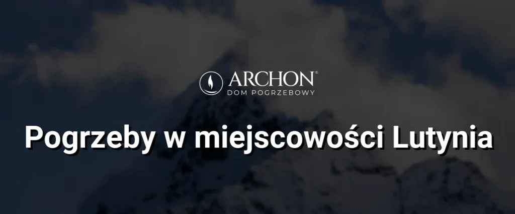 Pogrzeby w  miejscowości Lutynia