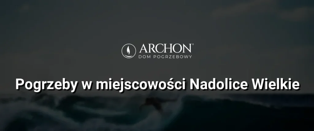 Pogrzeby w  miejscowości Nadolice Wielkie