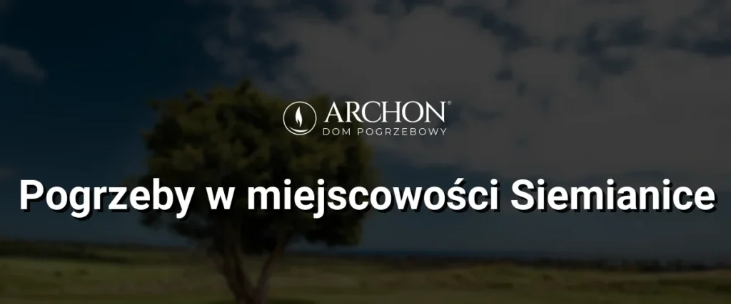 Pogrzeby w  miejscowości Siemianice